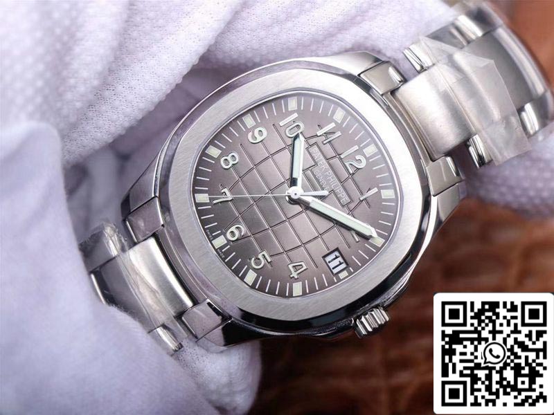 Patek Philippe Aquanaut 5167/1A-001 1:1 Mejor Edición ZF Factory Esfera Gris Suizo ETA324