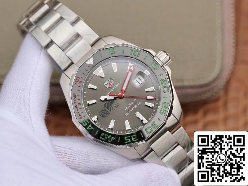 Tag Heuer Aquaracer Calibro 5 Chinese Super League 43mm 1:1 Best Edition in acciaio inossidabile