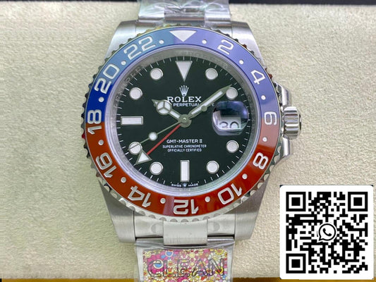 Rolex GMT Master II M126710BLRO-0002 1:1 Best Edition Clean Factory Coke Circle