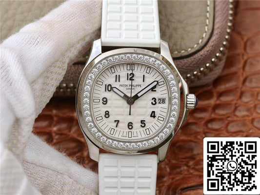 Patek Philippe Aquanaut 5067A-024 1:1 Best Edition PPF Factory Diamond White Dial