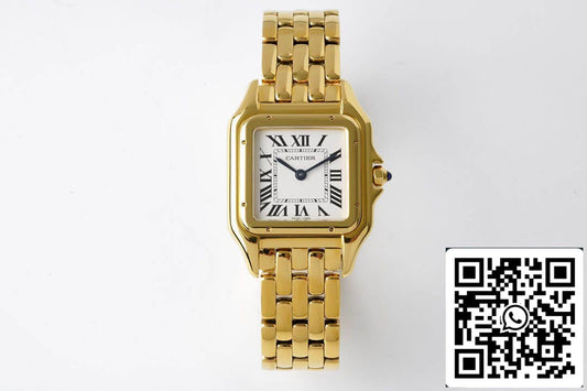 Panthere De Cartier WGPN0009 27MM 1:1 Best Edition BV Factory quadrante bianco