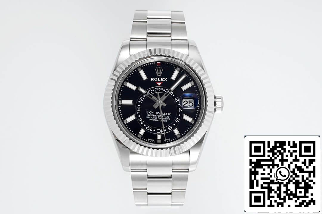 Rolex Sky Dweller M336934-0007 1:1 Mejor Edición ZF Factory Esfera Negra