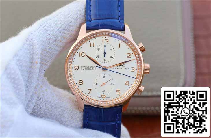 IWC Portugués ZF Factory 1:1 Mejor Edición Correa Azul