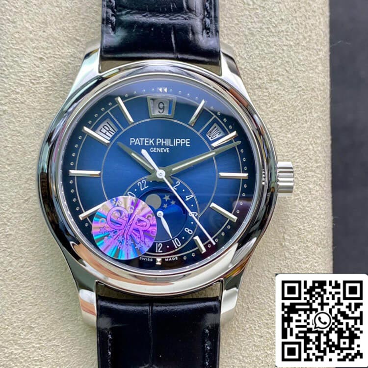 Patek Philippe Complicaciones 5205G-013 1:1 Mejor edición GR Factory esfera azul