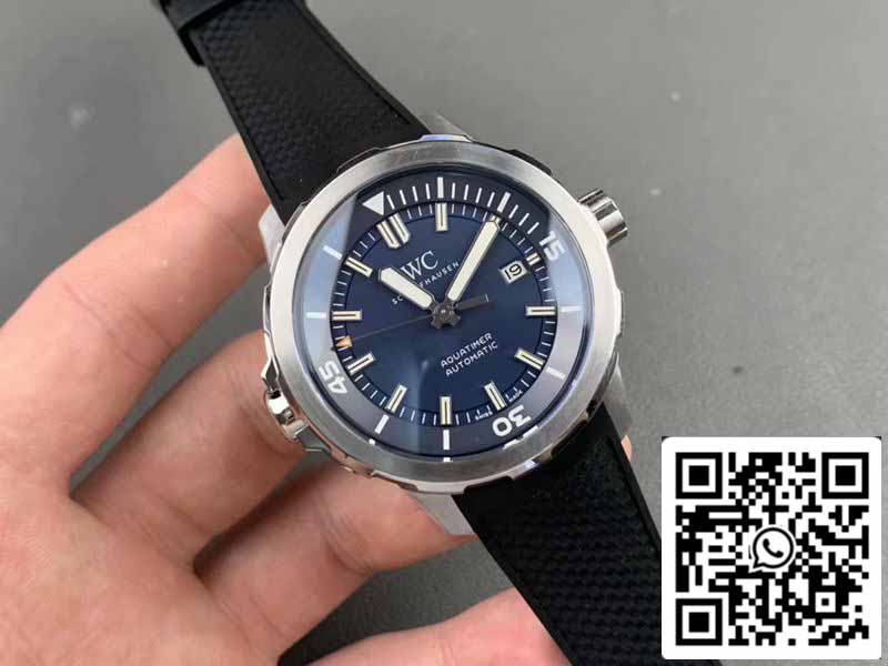 IWC Aquatimer IW329005 1:1 Best Edition V6 Factory quadrante blu svizzero ETA9015