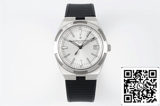 Vacheron Constantin Overseas 4500V 1:1 Mejor edición PPF Factory Correa de caucho negra