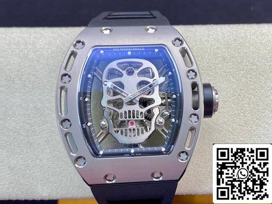 Richard Mille RM052 Tourbillon 1:1 Migliore edizione EUR Quadrante con teschio di fabbrica