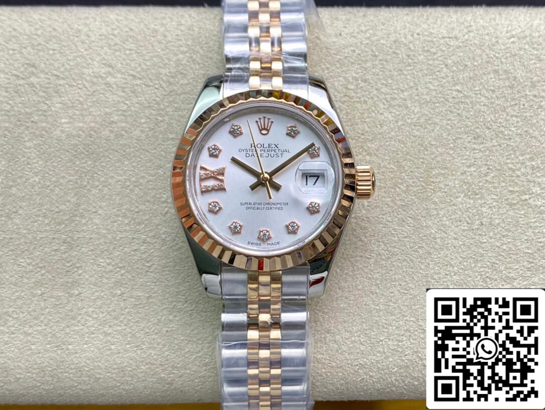 Rolex Datejust M279173-0003 28MM 1:1 Best Edition BP Factory quadrante con diamanti