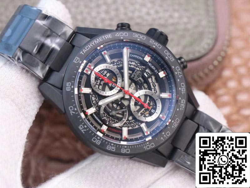 Tag Heuer Carrera CAR2090.BH0729 1:1 Best Edition XF Factory Black Ceramic Customized Movement