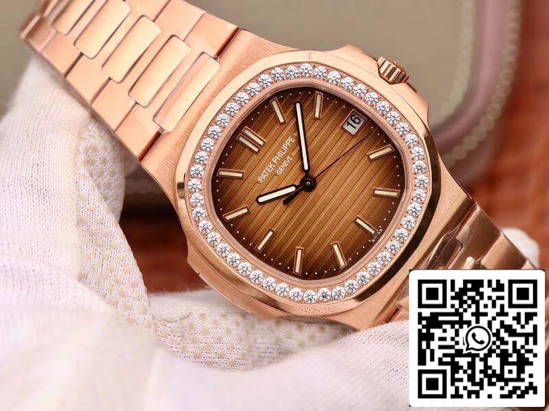 Patek Philippe Nautilus 5711 PF factory V2 Men Watches 1:1 Best Edition Swiss ETA324 Rose gold dial