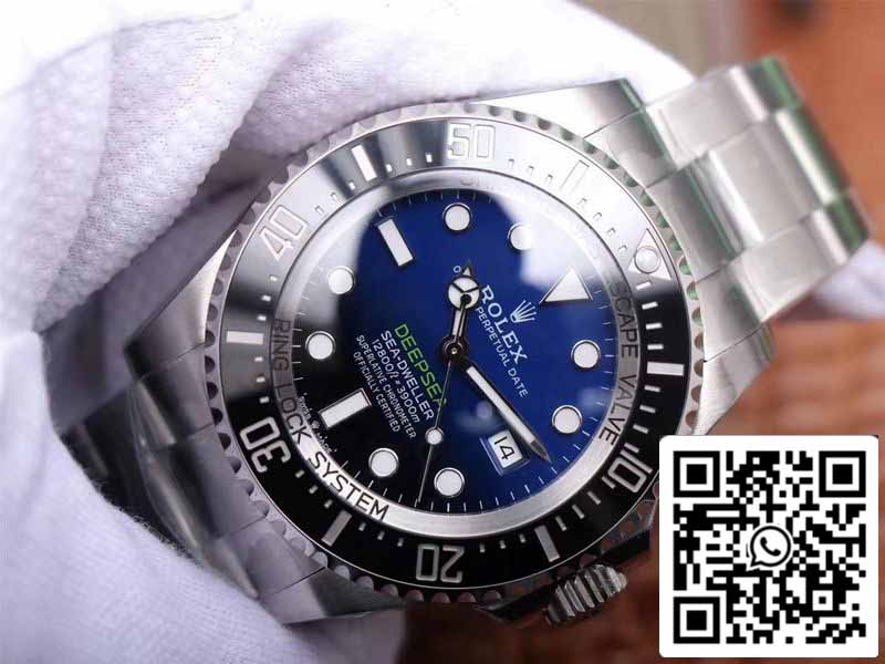 Rolex Sea-Dweller Deepsea M126660-0002 1:1 Best Edition Noob Factory D-Blue Swiss ETA3235