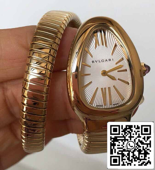 Bvlgari Serpenti 1:1 Mejor edición BV Factory esfera plateada