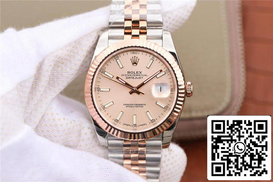 Rolex Datejust M126331-0010 1:1 Mejor edición EW Factory Oro rosa