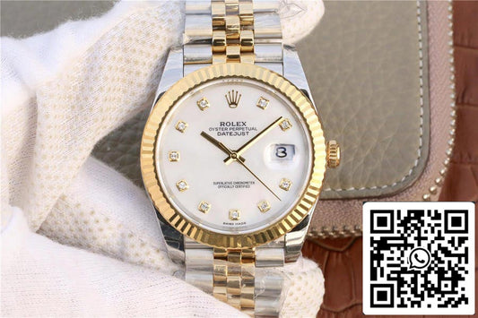 Rolex Datejust M126333-0018 1:1 Mejor edición EW Factory Oro amarillo