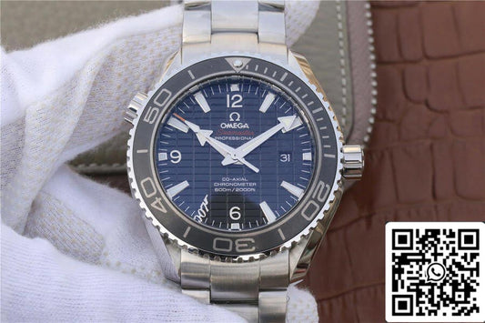 Omega Seamaster 232.30.42.21.01.004 1:1 Mejor edición OM Factory esfera negra