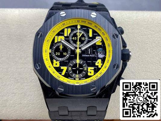 Audemars Piguet Royal Oak Offshore 26176FO.OO.D101CR.02 1:1 Migliore edizione JJF Factory quadrante nero