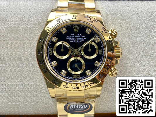 Rolex Daytona M116508-0016 1:1 Best Edition BT Factory quadrante nero