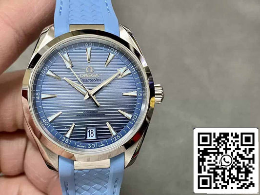 Omega Seamaster 220.12.41.21.03.008 1:1 Best Edition VS quadrante blu di fabbrica