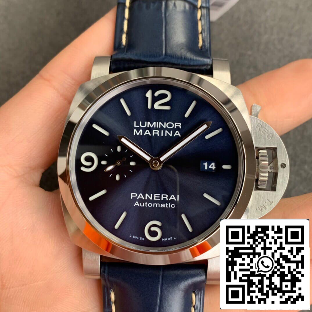 Panerai Luminor PAM01313 1:1 Mejor edición VS esfera azul de fábrica