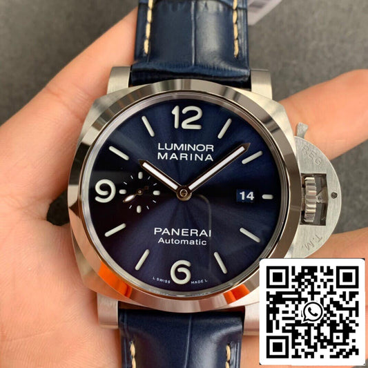 Panerai Luminor PAM01313 1:1 Best Edition VS quadrante blu di fabbrica