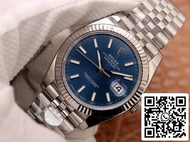 Rolex Datejust 126334 1:1 Mejor edición AR Factory esfera azul suizo ETA2824