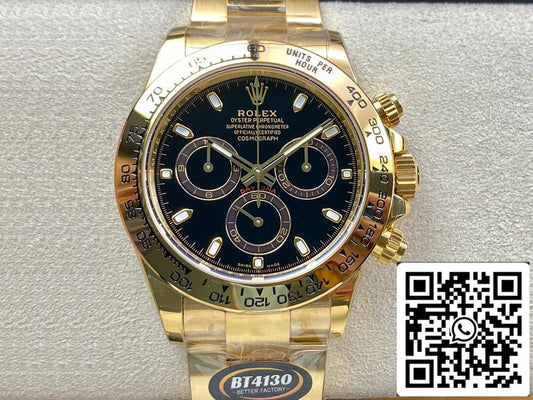 Rolex Daytona M116508-0004 1:1 Mejor Edición BT Factory Oro Amarillo