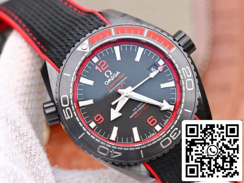 Omega Seamaster Planet Ocean 215.92.46.22.01.003 VS Factory 1: 1 Best Edition svizzero ETA8906 cinturino in nylon nero