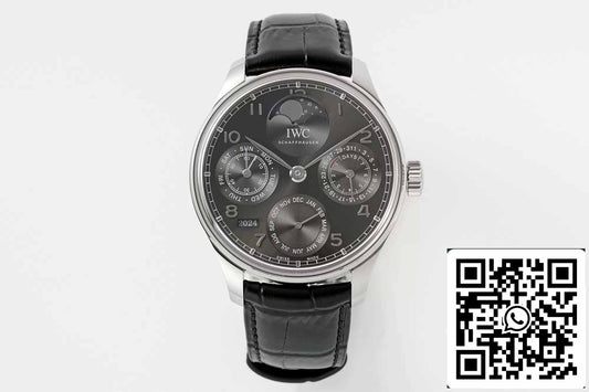 IWC Calendario Perpetuo Portugués IW503301 1:1 Mejor Edición APS Esfera Gris de Fábrica