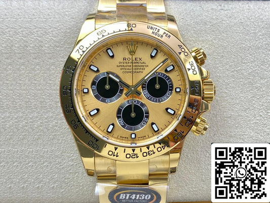 Rolex Daytona M116508-0014 1:1 Mejor edición BT Factory esfera champán