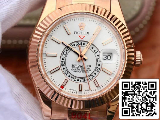 Rolex Sky Dweller M326935-0005 Miglior edizione 1:1 Noob Factory Oro rosa