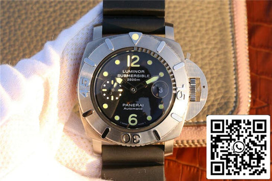 Panerai Sumergible PAM 00194 1:1 Mejor Edición VS Factory Esfera Negra