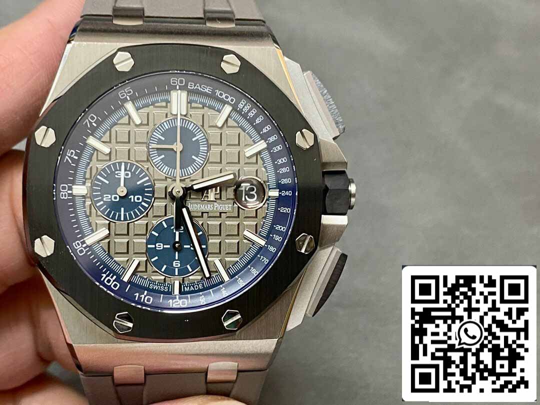 Audemars Piguet Royal Oak Offshore 26400IO.OO.A004CA.02 1:1 Best Edition APF Factory quadrante grigio