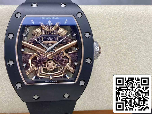 Richard Mille RM47 1:1 Mejor Edición YS Factory Tourbillon Esfera Esqueleto