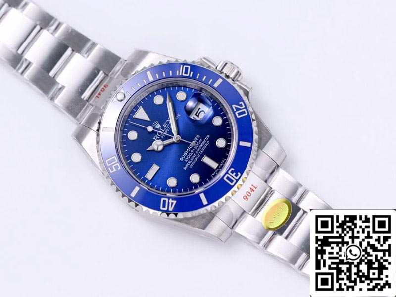 Rolex Submariner 116619LB-97209 1:1 Best Edition Noob Factory V12 Blue Dial Swiss Movement