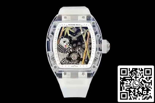 Richard Mille RM26-01 Tourbillon Réplica Mejor Edición RM Factory Correa de caucho