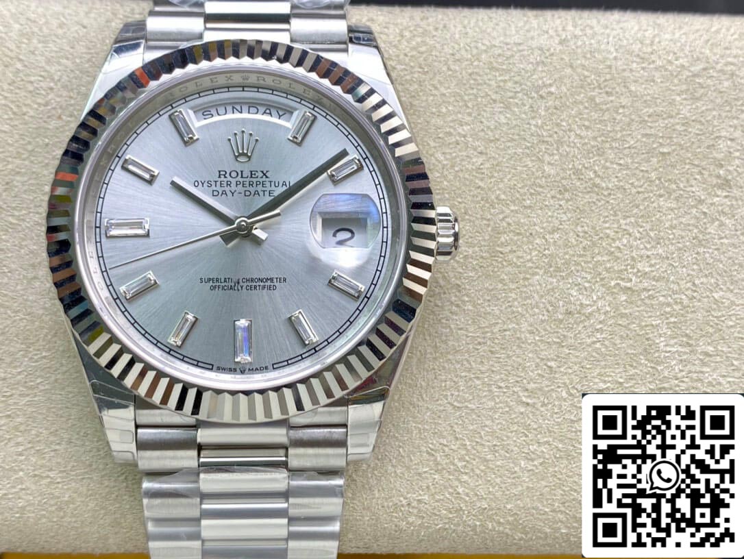 Rolex Day Date M228239-0003 1:1 Best Edition EW Factory White Gold