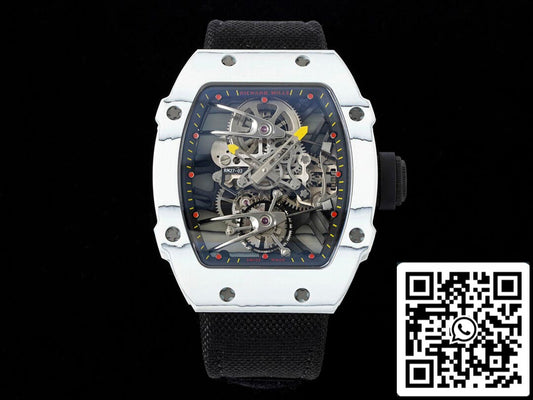 Richard Mille RM27-02 Rafael Nadal Tourbillon 1: 1 Best Edition RM Factory cinturino nero