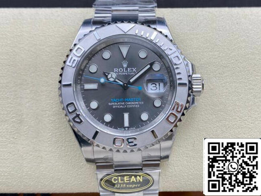 Rolex Yacht Master M126622-0001 1:1 Best Edition Clean Factory esfera gris