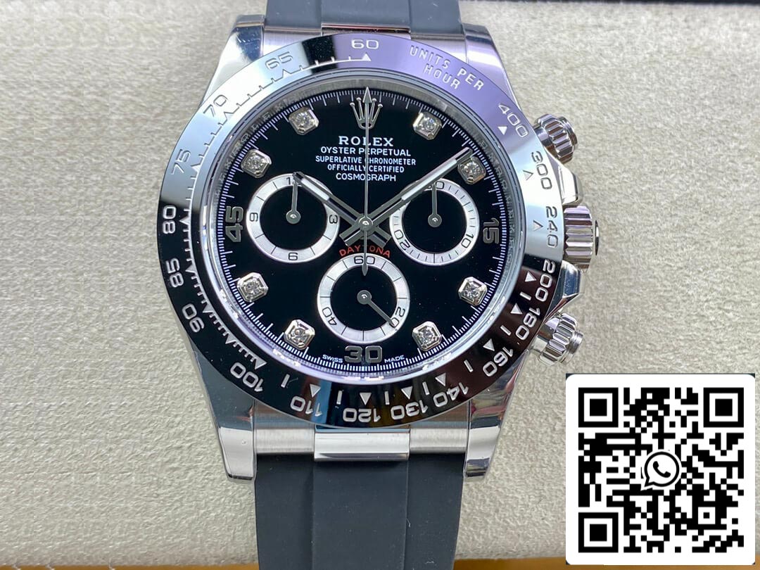 Rolex Daytona M116519LN-0025 1:1 Mejor edición BT Factory esfera negra