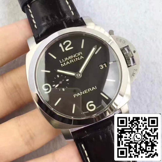 Panerai LUMINOR 1950 PAM 00312 1:1 Mejor edición VS Factory esfera negra Swiss Cal.P.9010