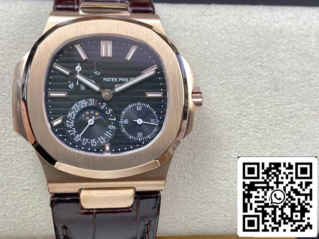 Patek Philippe Nautilus 5712 1:1 Best Edition GR Factory Leather Strap