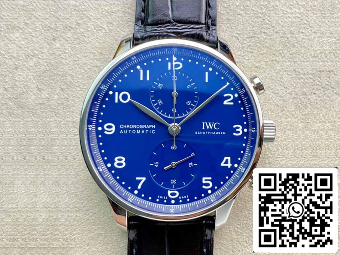 IWC Portugieser IW371601 1:1 Best Edition ZF Factory quadrante blu