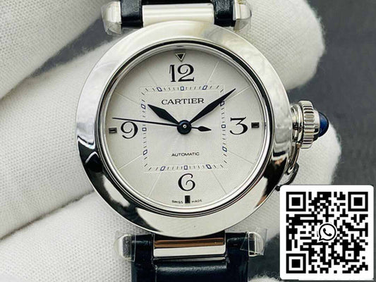 Cartier Pasha WSPA0012 35MM 1:1 Mejor edición BV Factory esfera blanca