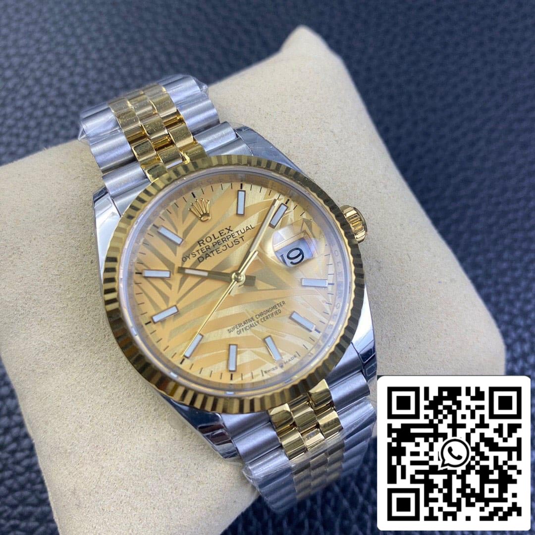 Rolex Datejust M126233-0037 1:1 Best Edition EW Factory Oro giallo