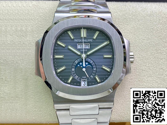 Patek Philippe Nautilus 5726/1A-014 1:1 Mejor Edición PPF Esfera Azul de Fábrica