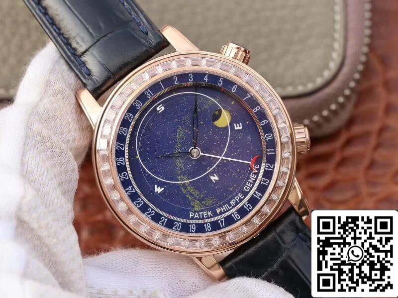 Patek Philippe Grand Complications 6103P-001 TW Factory 1:1 Mejor Edición Suizo ETA240 Esfera Azul