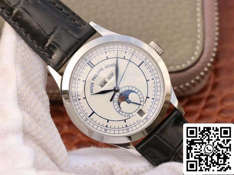 Patek Philippe Calendario anual de complicaciones 5396G-001 KM Factory 1:1 Mejor edición suizo ETA324S esfera blanca