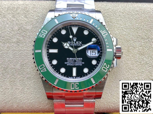 Rolex Submariner M126610LV-0002 Kermit VS Factory quadrante nero