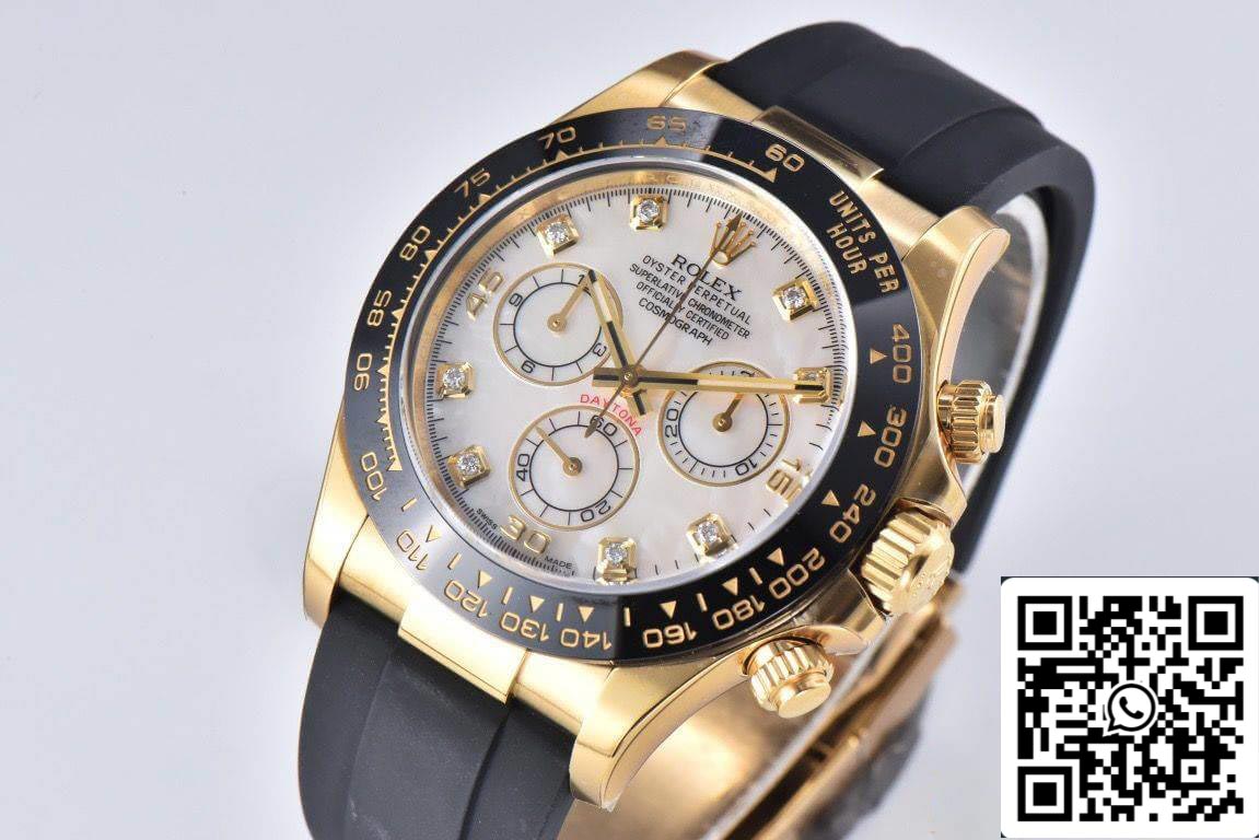 Rolex Cosmograph Daytona 116518LN-0037 1:1 Mejor edición Clean Factory Esfera de nácar