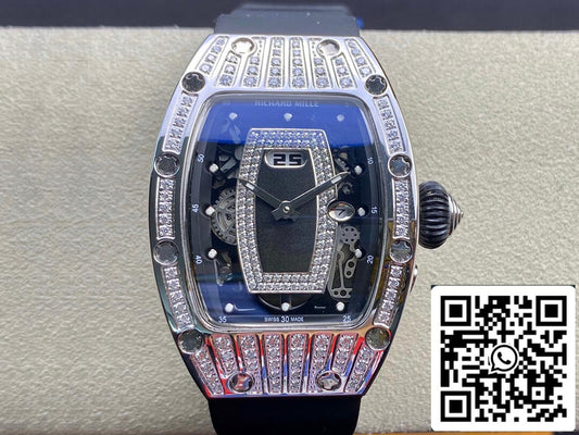 Richard Mille RM07-01 Custodia in diamante RM Factory della migliore edizione 1: 1